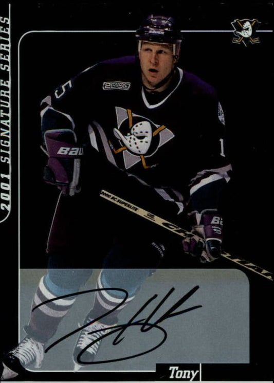 NHL 2000-01 BAP Signature Series Autographs - No 178 - Hrkac