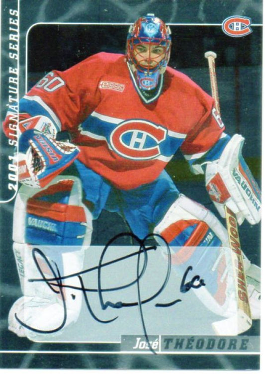 NHL 2000-01 BAP Signature Series Autographs - No 195 - Theodore
