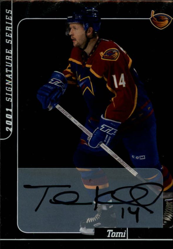 NHL 2000-01 BAP Signature Series Autographs - No 221 - Kallio