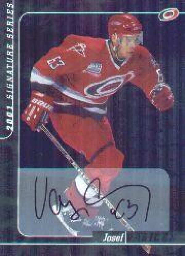 NHL 2000-01 BAP Signature Series Autographs - No 226 - Vasicek