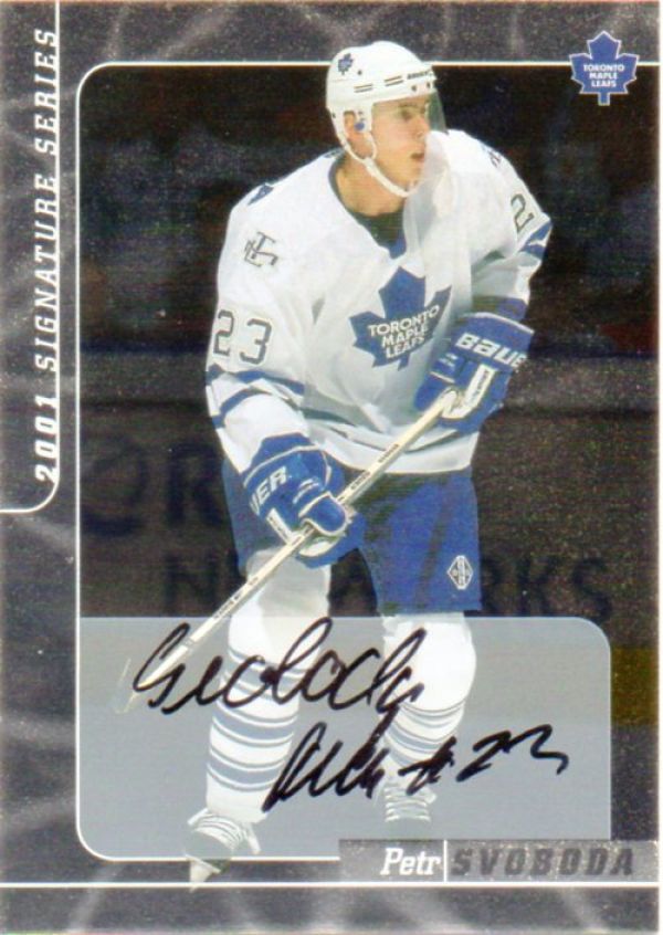 NHL 2000-01 BAP Signature Series Autographs - No 228 - Svoboda