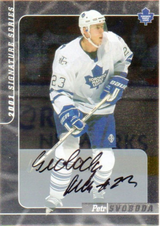 NHL 2000-01 BAP Signature Series Autographs - No 228 - Svoboda