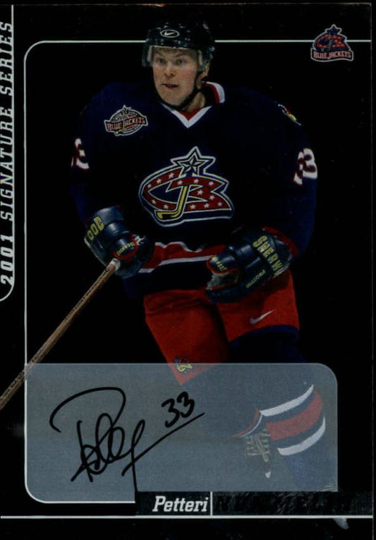 NHL 2000-01 BAP Signature Series Autographs - No 240 - Nummelin