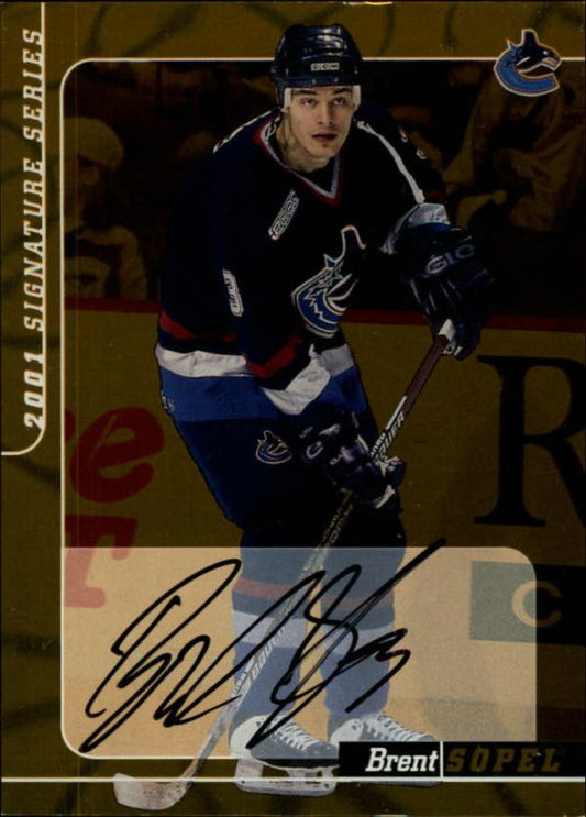 NHL 2000-01 BAP Signature Series Autographs Gold - No. 15