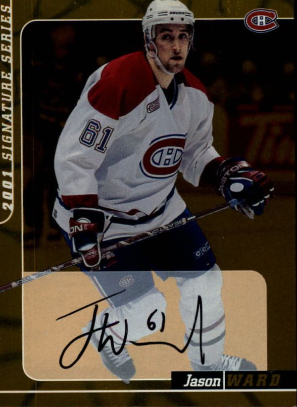 NHL 2000-01 BAP Signature Series Autographs Gold - No. 20