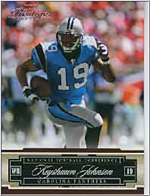 NFL 2007 Playoff Prestige - No. 23 - Keyshawn Johnson