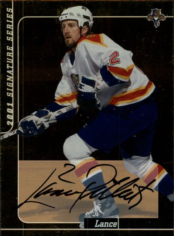 NHL 2000-01 BAP Signature Series Autographs Gold - No 89 - Lance Pitlick