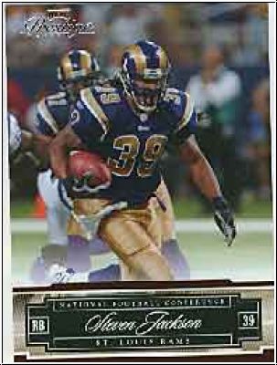 NFL 2007 Playoff Prestige - No. 134 - Steven Jackson