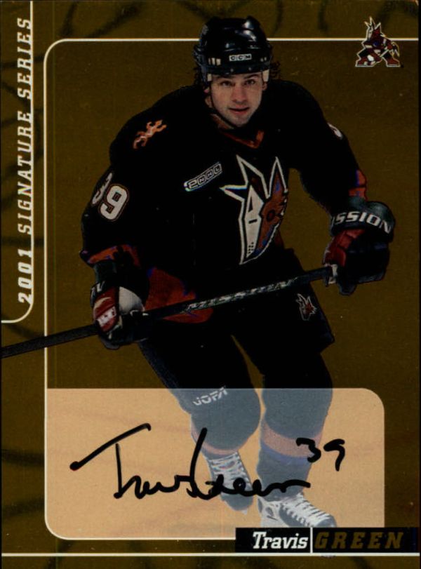 NHL 2000-01 BAP Signature Series Autographs Gold - No. 164