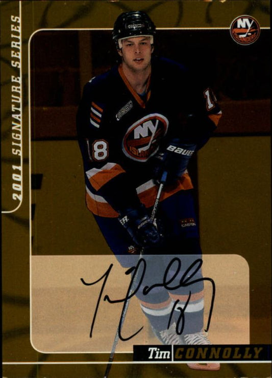 NHL 2000-01 BAP Signature Series Autographs Gold - No 171 - Tim Connolly