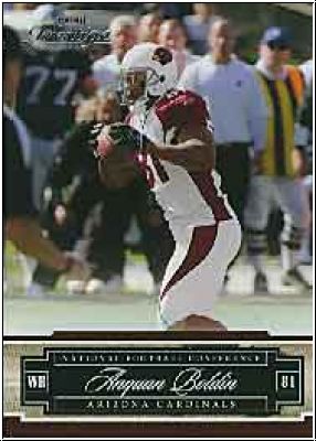 NFL 2007 Playoff Prestige - No 1 - Anquan Boldin