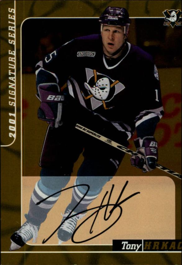 NHL 2000-01 BAP Signature Series Autographs Gold - No. 178