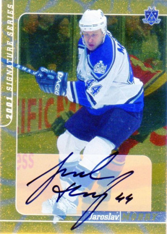 NHL 2000-01 BAP Signature Series Autographs Gold - No 191 - Jaroslav Modry