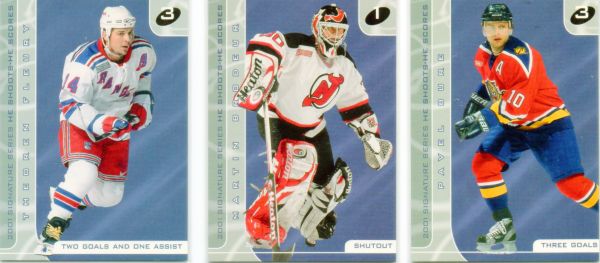 NHL 2000-01 BAP Signature Series He Shoots - He Scores Points - complete set