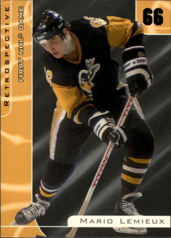 NHL 2000-01 BAP Signature Series Mario Lemieux Retrospectives - No R-14 - Mario Lemieux