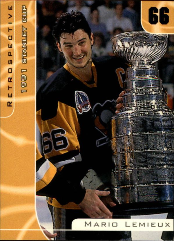 NHL 2000-01 BAP Signature Series Mario Lemieux Retrospectives - No R-10 - Mario Lemieux