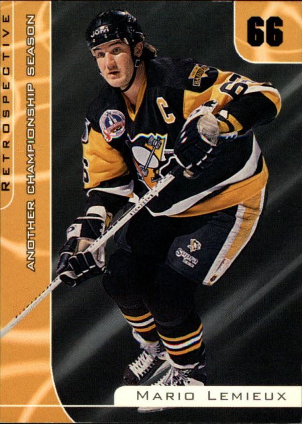 NHL 2000-01 BAP Signature Series Mario Lemieux Retrospectives - No R-11 - Mario Lemieux