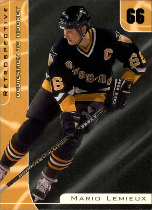 NHL 2000-01 BAP Signature Series Mario Lemieux Retrospectives - No R-13 - Mario Lemieux