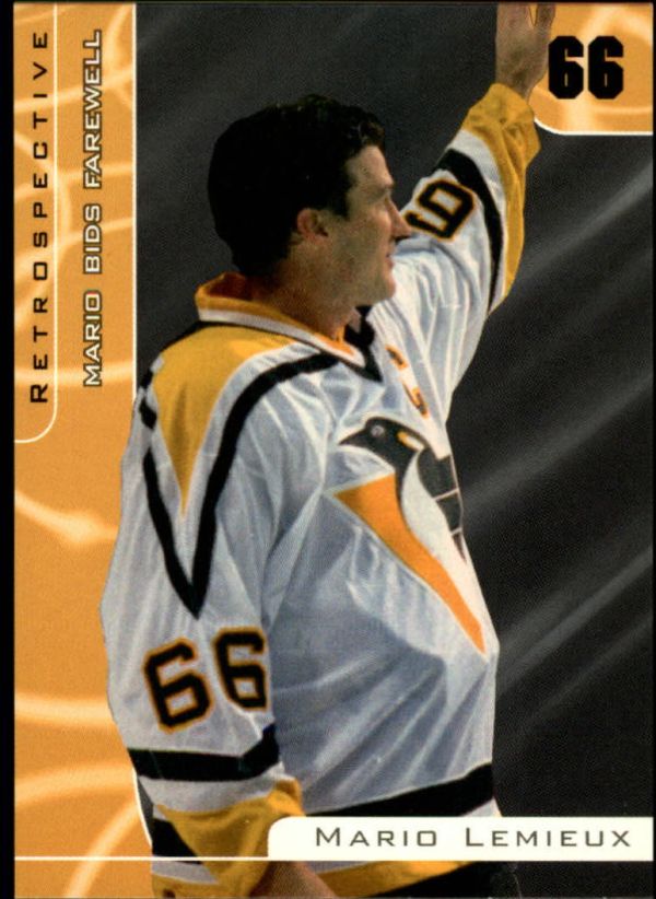 NHL 2000-01 BAP Signature Series Mario Lemieux Retrospectives - No R-16 - Mario Lemieux