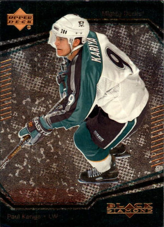 NHL 2000-01 Black Diamond - No 1 - Paul Kariya