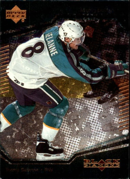 NHL 2000-01 Black Diamond - No 2 - Teemu Selanne