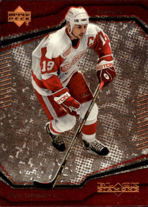 NHL 2000-01 Black Diamond - No 23 - Steve Yzerman