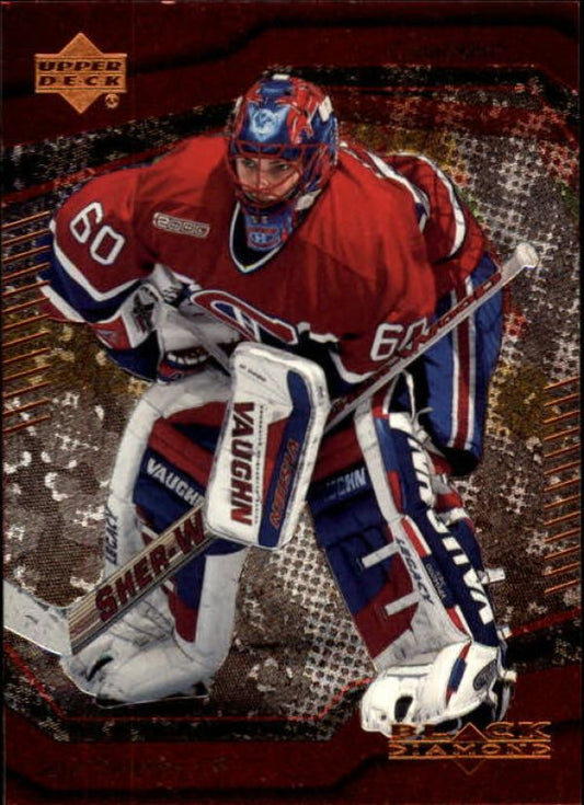 NHL 2000-01 Black Diamond - No. 30 - Jose Theodore