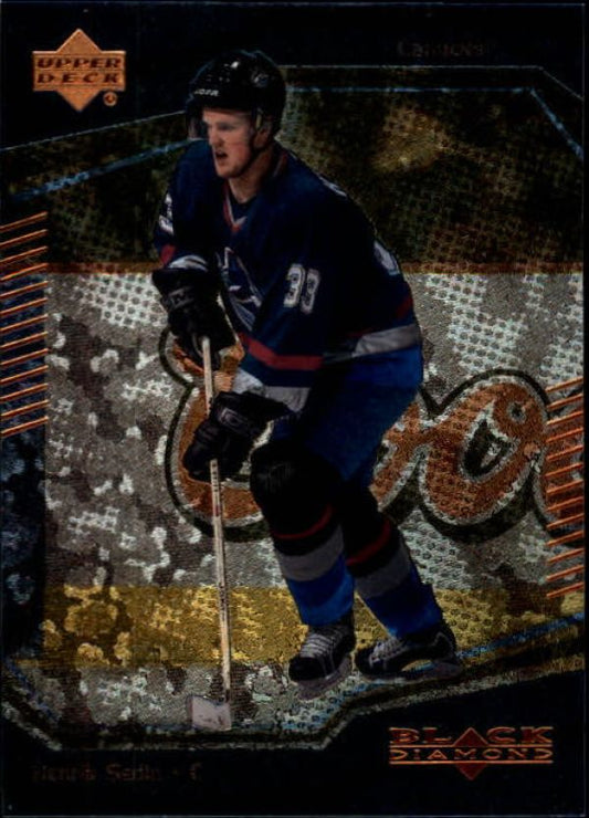 NHL 2000-01 Black Diamond - No 111 - Henrik Sedin