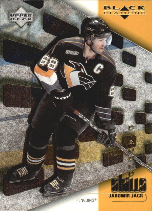 NHL 2000-01 Black Diamond Diamond Skills - No IC6 - Jagr