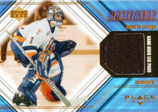 NHL 2000-01 Black Diamond Game Gear - No L-RL - Luongo