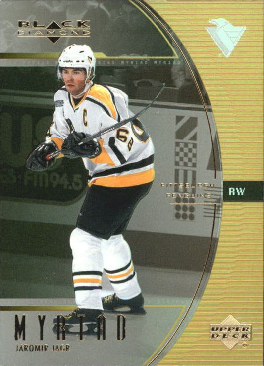 NHL 1999-00 Black Diamond Myriad - No M8 - Jaromir Jagr