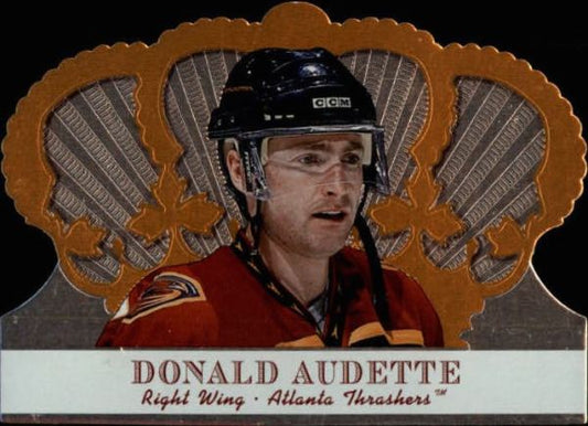 NHL 2000-01 Crown Royale - No 4 - Donald Audette