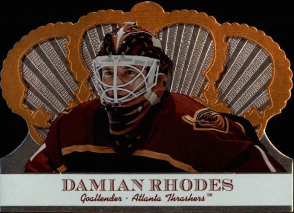 NHL 2000-01 Crown Royale - No 6 - Damian Rhodes