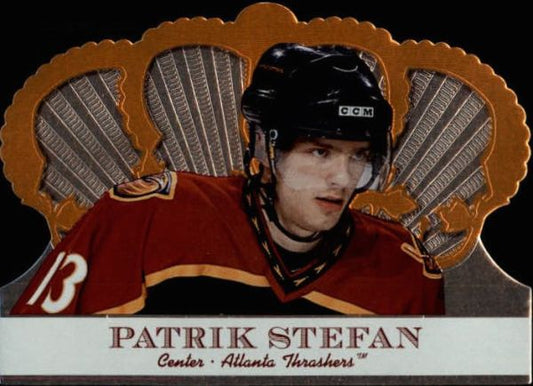 NHL 2000-01 Crown Royale - No 7 - Patrik Stefan