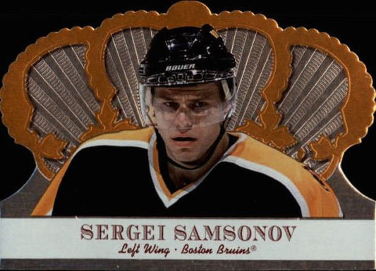 NHL 2000-01 Crown Royale - No 11 - Sergei Samsonov