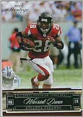 NFL 2007 Playoff Prestige - No 9 - Warrick Dunn