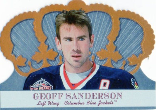 NHL 2000-01 Crown Royale - No 32 - Geoff Sanderson