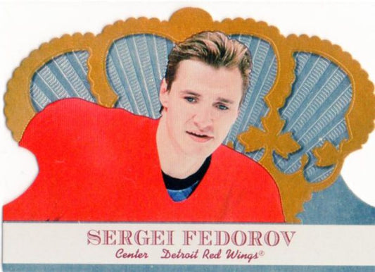 NHL 2000-01 Crown Royale - No. 38 - Sergei Fedorov