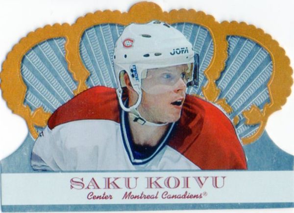 NHL 2000-01 Crown Royale - No 55 - Saku Koivu