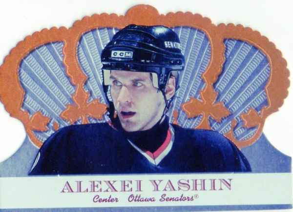 NHL 2000-01 Crown Royale - No 77 - Alexei Yashin