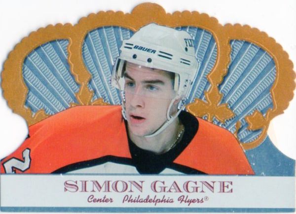 NHL 2000-01 Crown Royale - No 79 - Simon Gagne