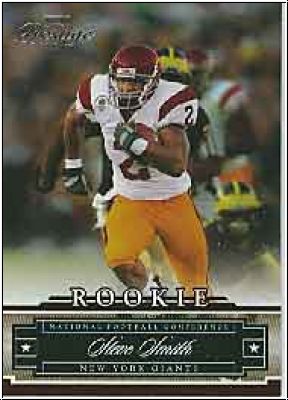 NFL 2007 Playoff Prestige - No 172 - Steve Smith