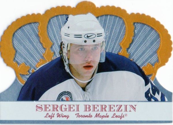 NHL 2000-01 Crown Royale - No 99 - Sergei Berezin