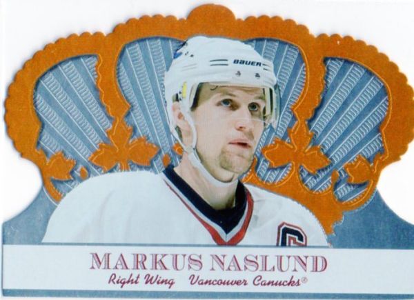 NHL 2000-01 Crown Royale - No 104 - Markus Naslund