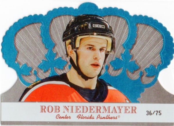 NHL 2000-01 Crown Royale Ice Blue - No 46 - Rob Niedermayer