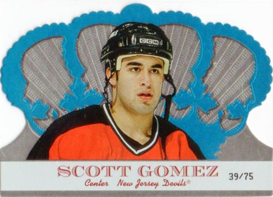 NHL 2000-01 Crown Royale Ice Blue - No 64 - Scott Gomez