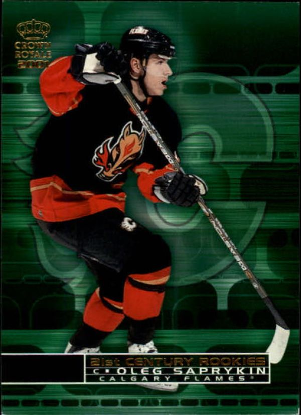 NHL 2000-01 Crown Royale 21st Century Rookies - No 4 - Oleg Saprykin