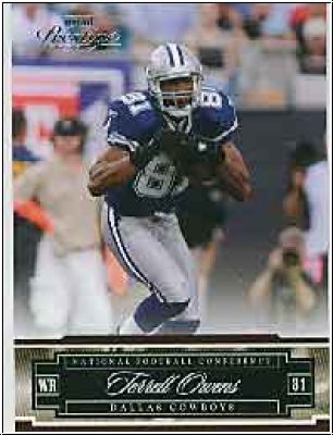 NFL 2007 Playoff Prestige - No 43 - Terrell Owens