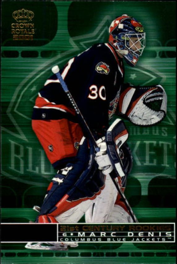 NHL 2000-01 Crown Royale 21st Century Rookies - No 8 - Marc Denis