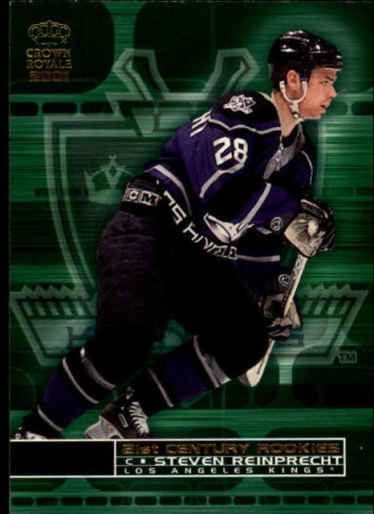 NHL 2000-01 Crown Royale 21st Century Rookies - No 11 - Steve Reinprecht